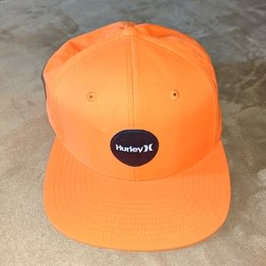 Hurley Snap Back Beach Flat Brim Hat